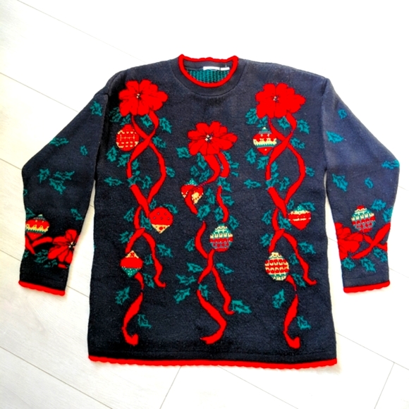 Vintage Christmas Sweater - Picture 1 of 6